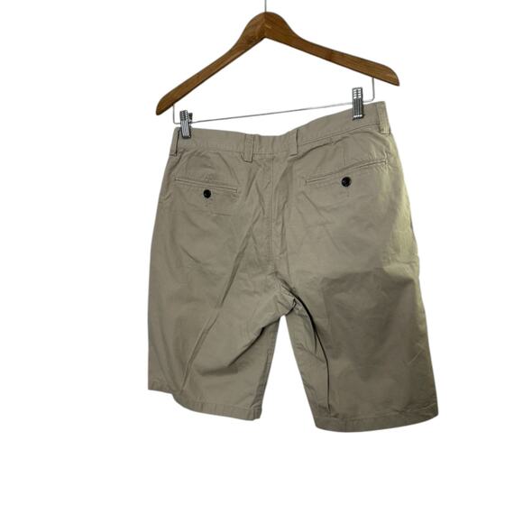 J.Crew Khaki 10.5" Flat Front Club Shorts Men's Size 30 - Picture 3 of 3